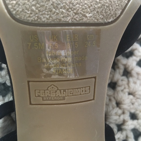 Fergalicious heels by Fergie open toe 3 1/2 “ heel - Picture 4 of 12